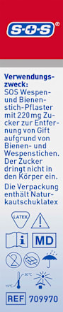 Pflaster Wespen- & Bienenstich SOS
