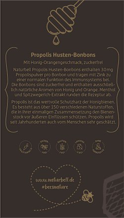 Hustenbonbons Propolis 30St Naturbell