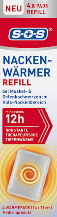 Nackenwärmer Wärmepads Refill SOS