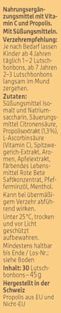 Propolis Hals- und Husten-Bonbon Kids Naturbell