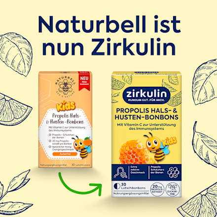 Propolis Hals- und Husten-Bonbon Kids Naturbell