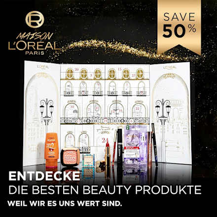 Adventskalender Because You´re Worth It L'ORÉAL PARiS