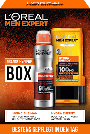 Geschenkset Orange 2tlg L'ORÉAL PARiS MEN EXPERT