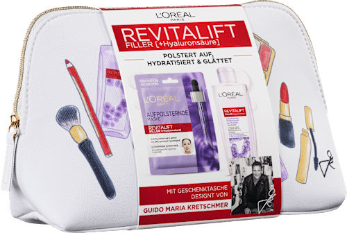 Geschenkset mit Kosmetiktasche  L'ORÉAL PARiS REVITALIFT