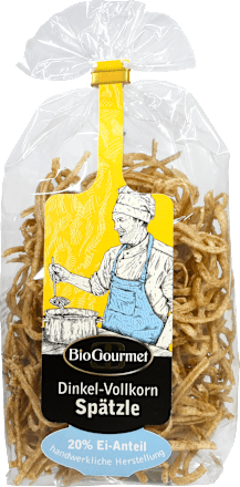 Spätzle aus Dinkel-Vollkorn BioGourmet