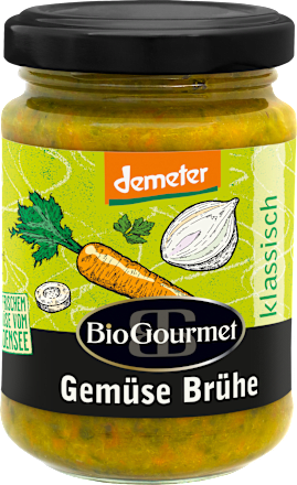 Gewürzzubereitung Gemüse Brühe demeter BioGourmet