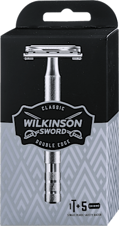 Moški brivnik s petimi nadomestnimi žiletkami Classic WILKINSON SWORD