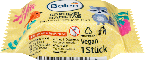 Sprudel Badetabs 3fach Balea