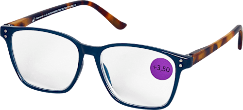 Fertig-Lesebrille mehrfarbig +3,50 VISIOMAX