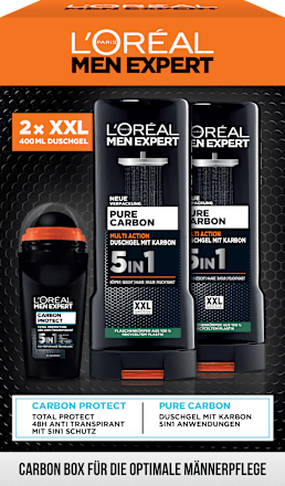 Geschenkset "Carbon Box" 3tlg L'ORÉAL PARiS MEN EXPERT