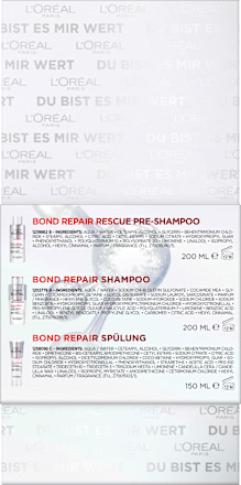 Geschenkset "Bond Repair" Shampoo 3tlg L'ORÉAL PARiS ELVITAL