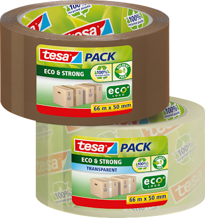 Klebeband Eco & Strong braun tesa