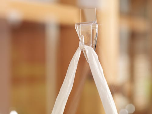 Dekohaken Powerstrips® transparent Set 5tlg tesa