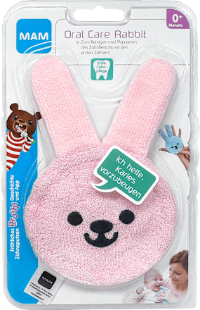 Mundpflegefingerling Oral Care Rabbit rosa mam