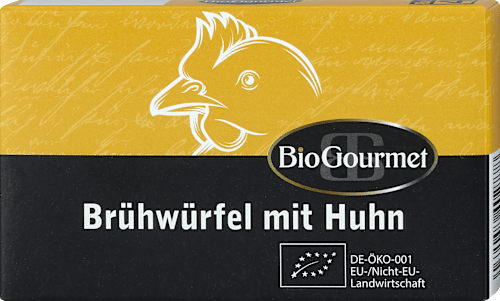 Био пилешки бульон на кубчета BioGourmet