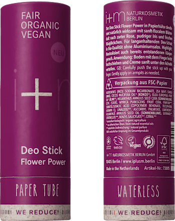 Deo Stick WE REDUCE Flower Power  i + m Naturkosmetik Berlin