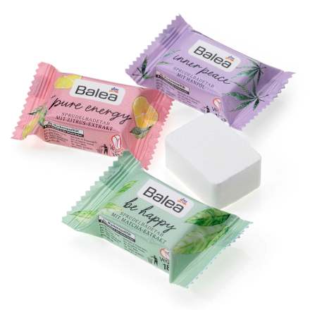 Musujące tabletki do kąpieli Balea