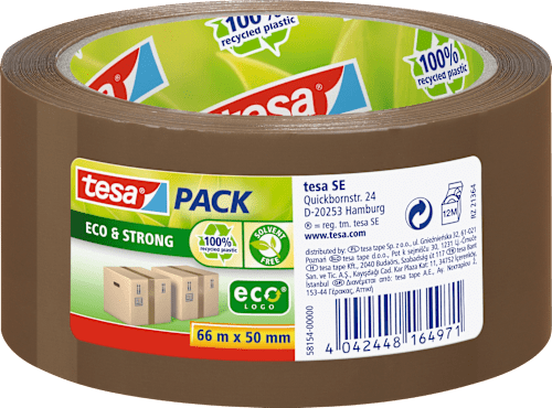 Klebeband Eco & Strong braun tesa