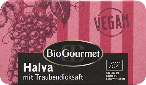 Halva mit Traubendicksaft BioGourmet