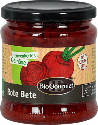 Fermentiertes Gemüse Rote Bete BioGourmet