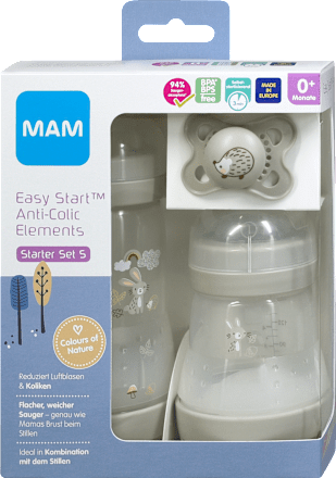 Easy Start Anti-Colic Elements Starter-Set S - Grau mam