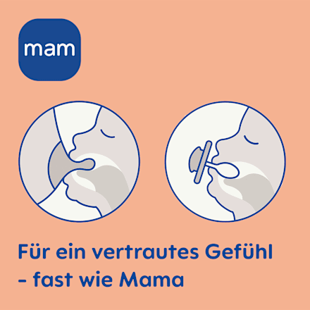 Schnuller Supreme lila/gelb 0-6 Monate mam