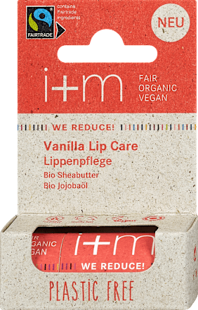 Lippenpflege WE REDUCE Vanilla i + m Naturkosmetik Berlin