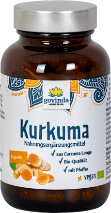 Kurkuma Kapseln govinda