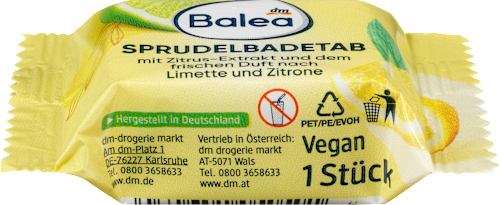  Sprudel Badetabs Wellness 3fach Balea