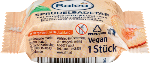  Sprudel Badetabs Wellness 3fach Balea