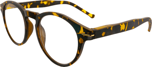 Fertig-Lesebrille demibraun +3,00 VISIOMAX