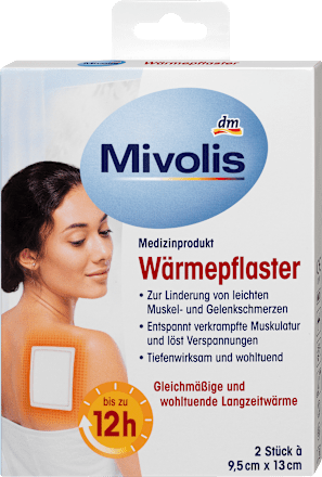 Wärmepflaster, 2 Stück Mivolis