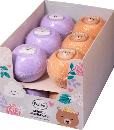 Kugla za penušavu kupku, više vrsta Balea