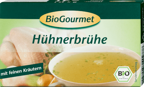 Био пилешки бульон на кубчета BioGourmet