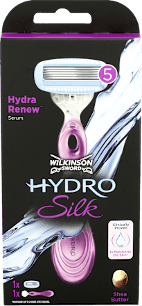 Maszynka z wymiennymi ostrzami Hydro Silk  WILKINSON SWORD