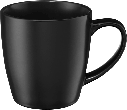 Kaffeebecher matt-schwarz (450 ml) Dekorieren & Einrichten