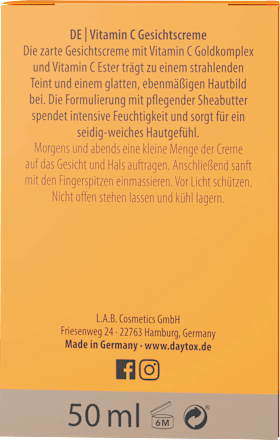 Gesichtscreme Vitamin C Daytox