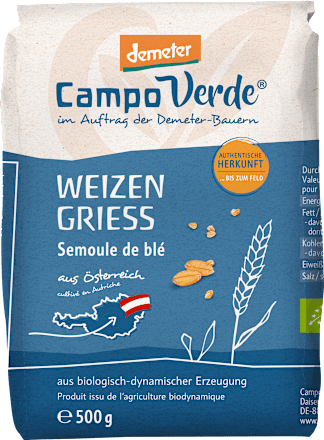 Grieß Weizen Campo Verde