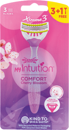 Dámsky jednorazový holiaci strojček Xtreme 3 My Intuition Comfort WILKINSON SWORD