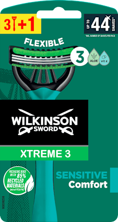 Moški brivniki za enkratno uporabo Xtreme 3  WILKINSON SWORD