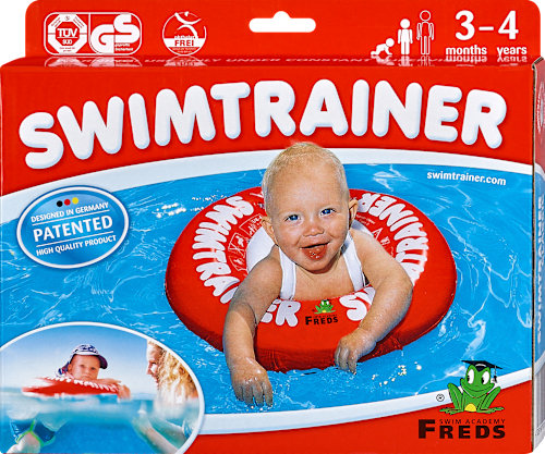 Crveni obruč za plivanje Swimtrainer  – od 3 mj. do 4 g. Freds Swim Academy