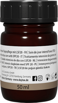 Gesichtscreme Hyaluron LSF 20 Daytox