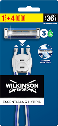 Moški brivnik Essentials 3 Hybrid WILKINSON SWORD