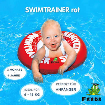 Schwimmtrainer Classic Rot Freds Swim Academy
