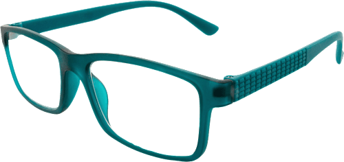 Fertig-Lesebrille türkis +2,00 VISIOMAX