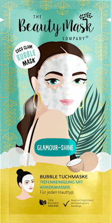 Tuchmaske Coco Glam Bubble THE Beauty Mask COMPANY