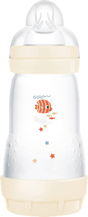 Babyflasche Easy Start Anti-Colic, creme, von Geburt an, 260 ml mam