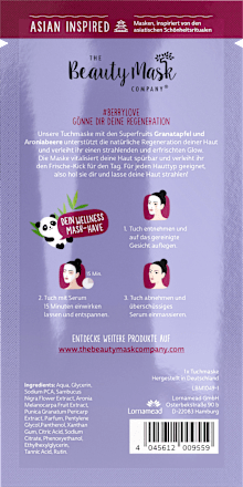 Tuchmaske Berry Love THE Beauty Mask COMPANY