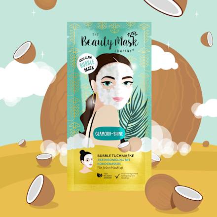 Tuchmaske Coco Glam Bubble THE Beauty Mask COMPANY