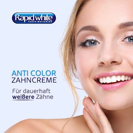 Zahnpasta Anti Color Rapid white
